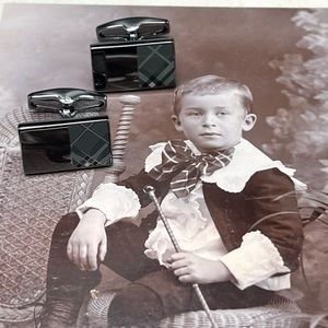 Authentic Burberry Men’s Designer Cuff Links